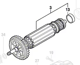 Induit réf. 2 610 021 321